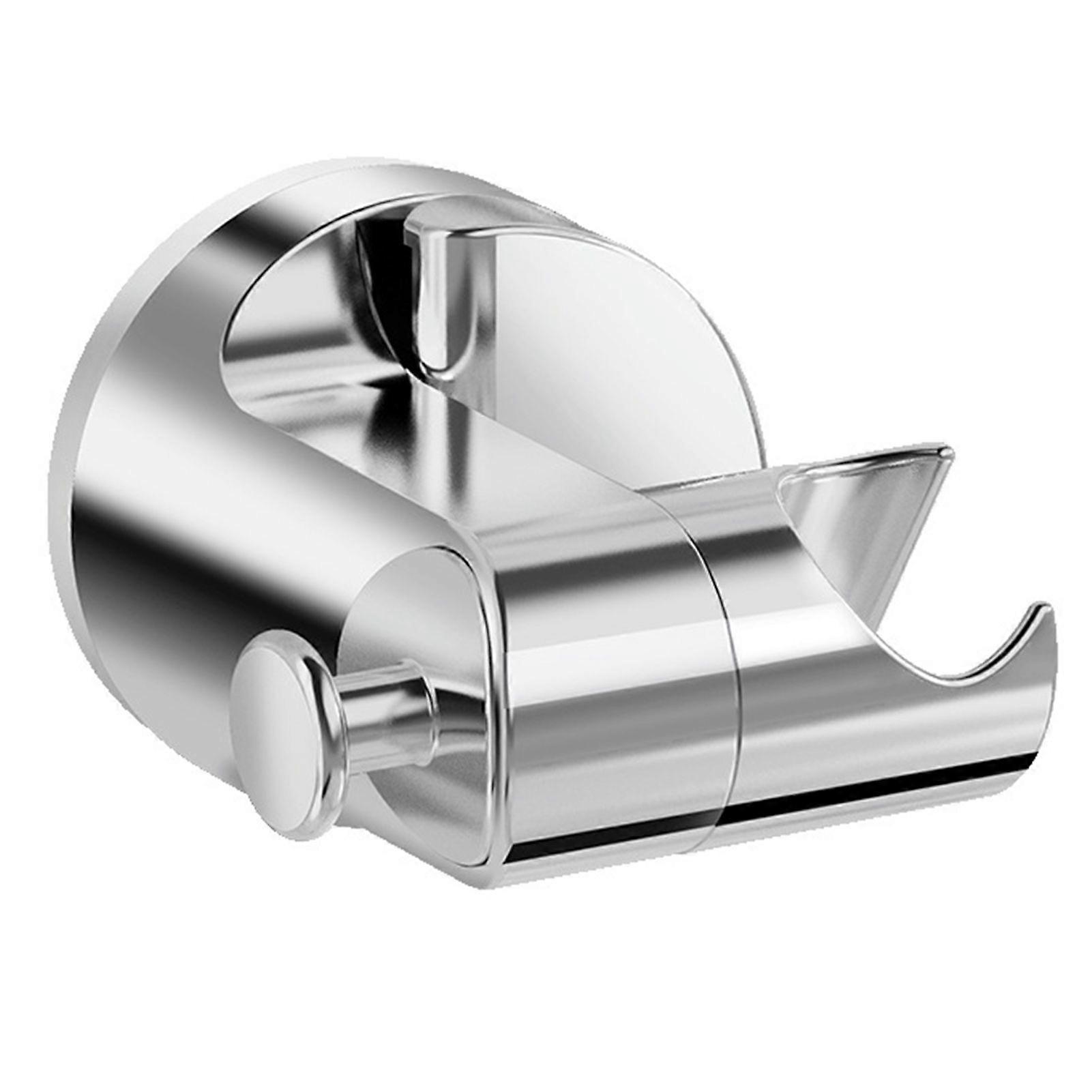 Shower Base Bracket with Hook Design Strong Adhesive Waterproof Handheld Shower Base Holder Replacement