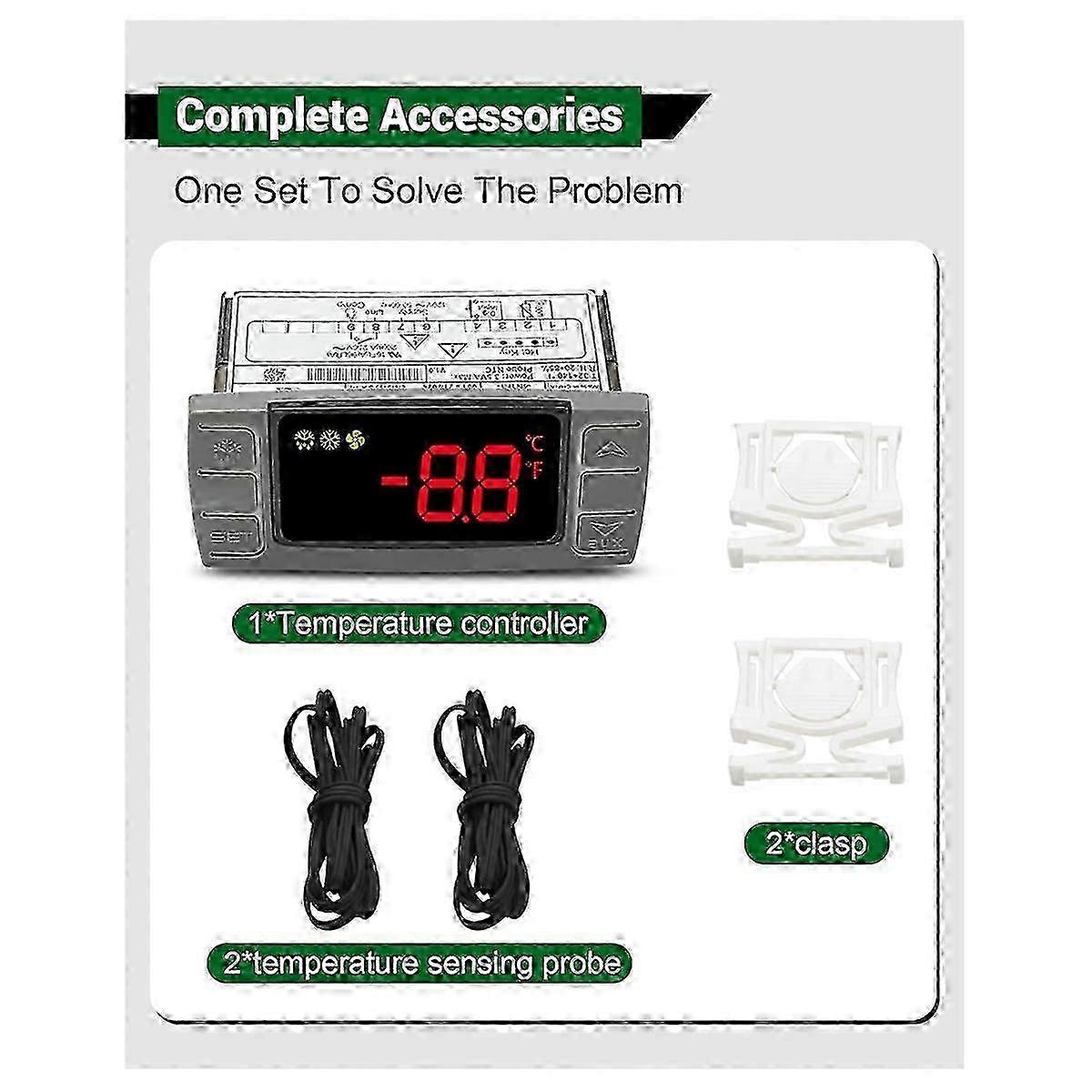 Temperature Controller for Refrigerators XR02CX-4N1F1 with Precise Regulation