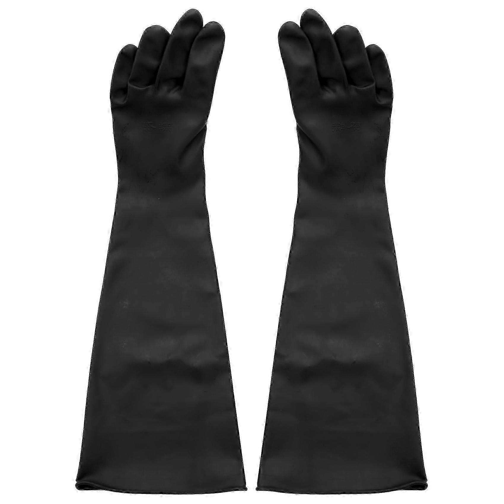 60x20cm Sandblast Cabinet Compatible Sand Blasting Gloves