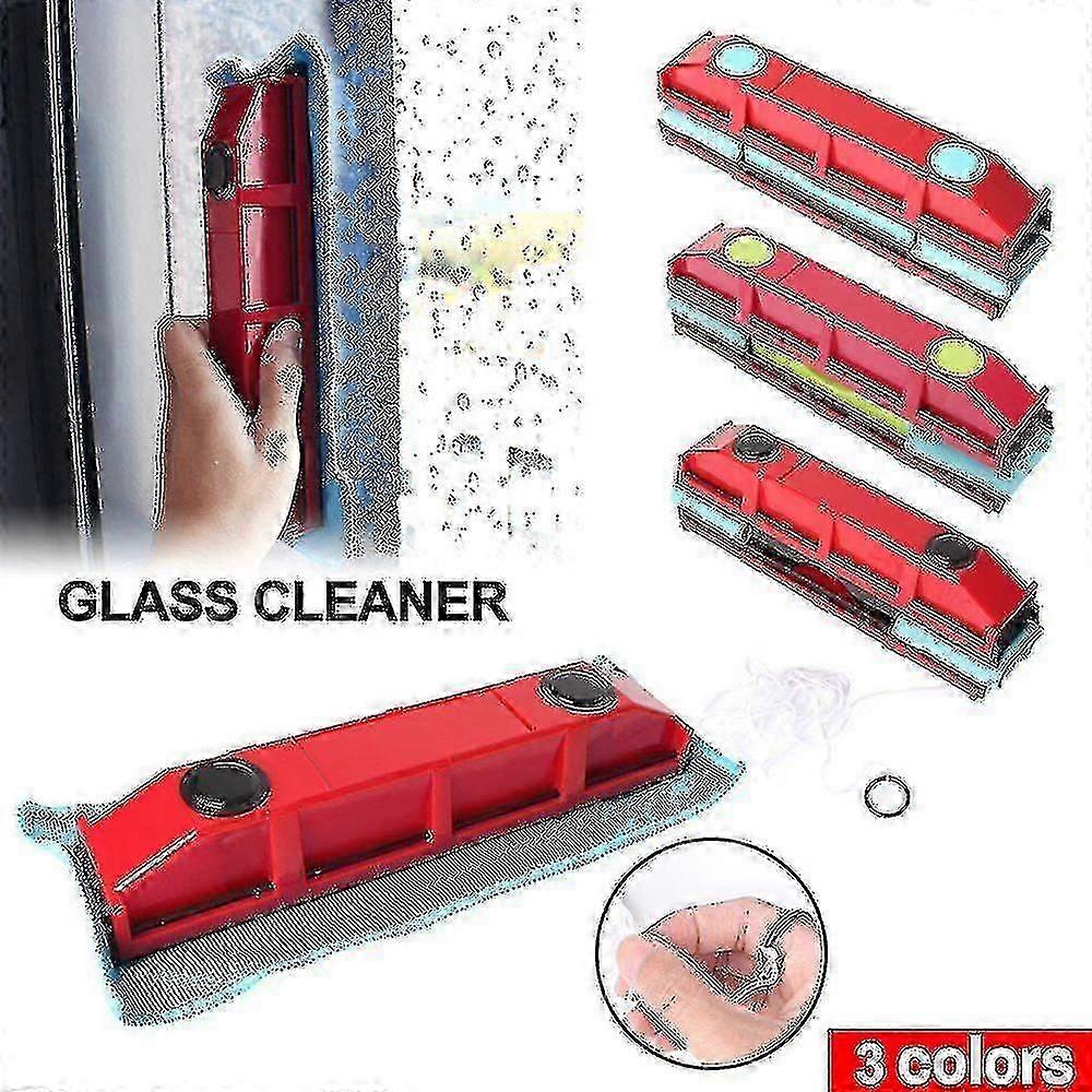 Magnetic Window Cleaner Tools Single / Double Glazing Windows Glass Cleaning-df
