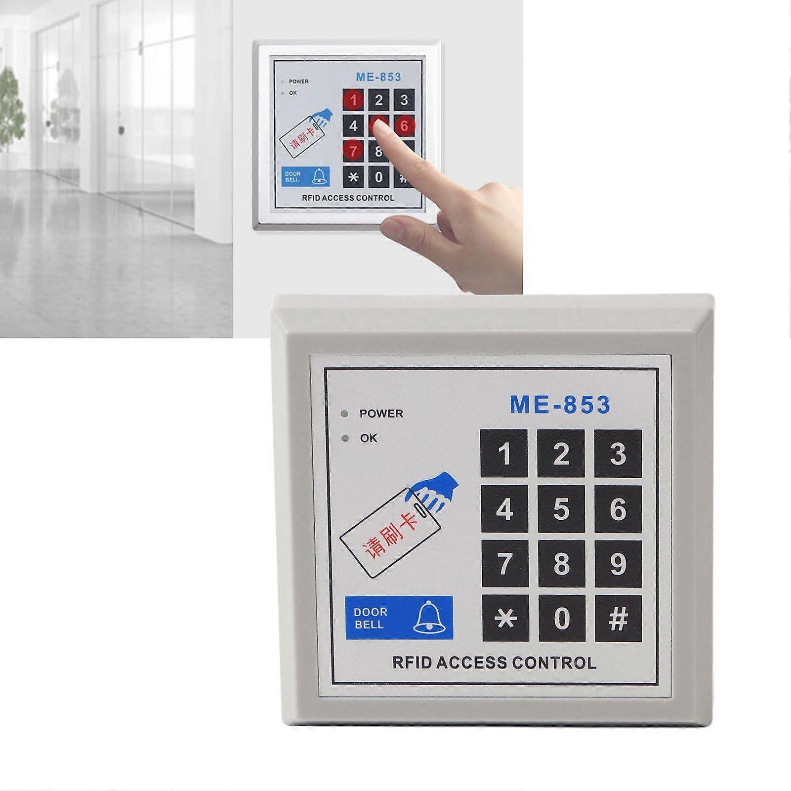 Access Control Machine ID Single Door Wiring Passwords Card Security Access System Control Machine