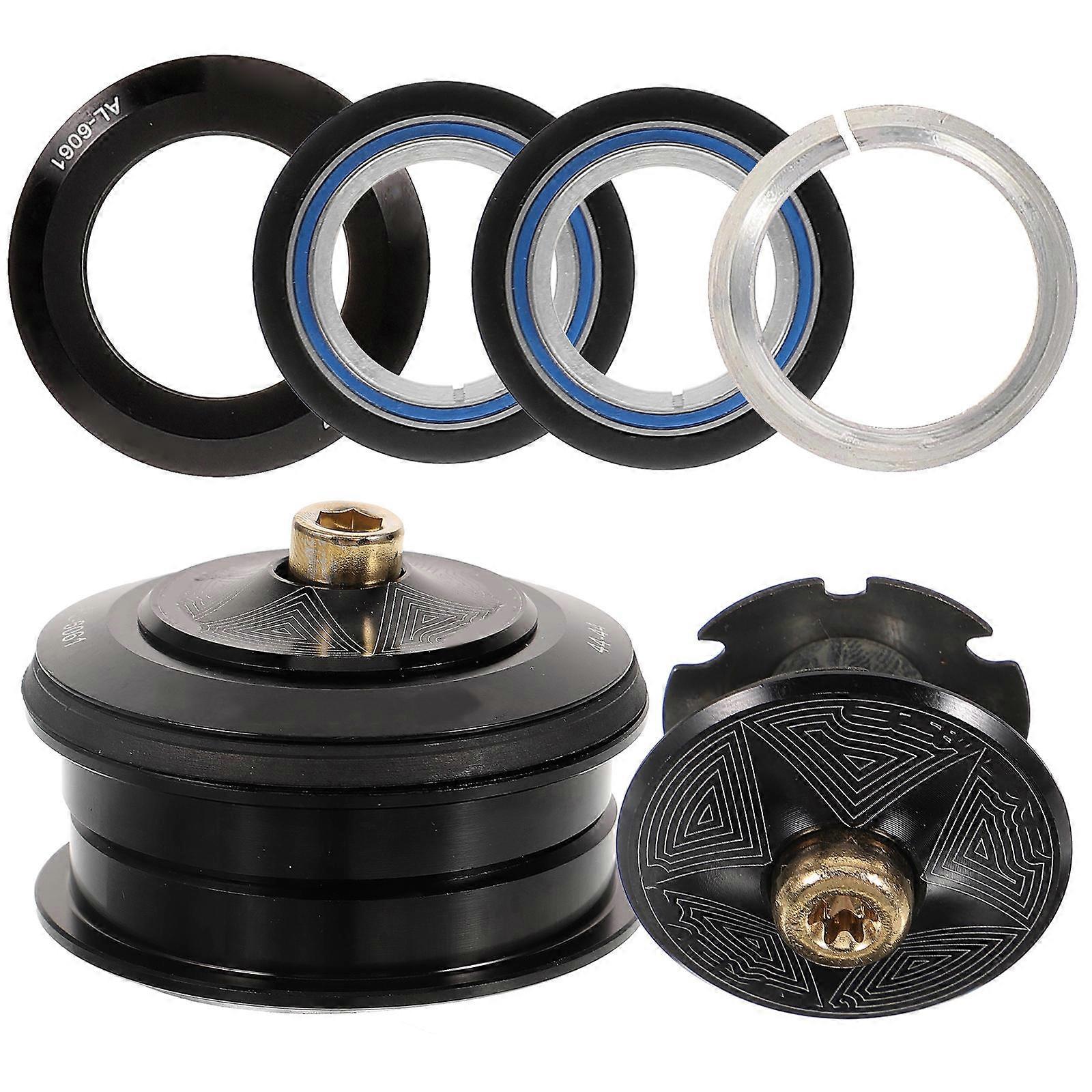 Stable Bike Headset Bike Stem Headset Function with 2Sets Easy to Install Use