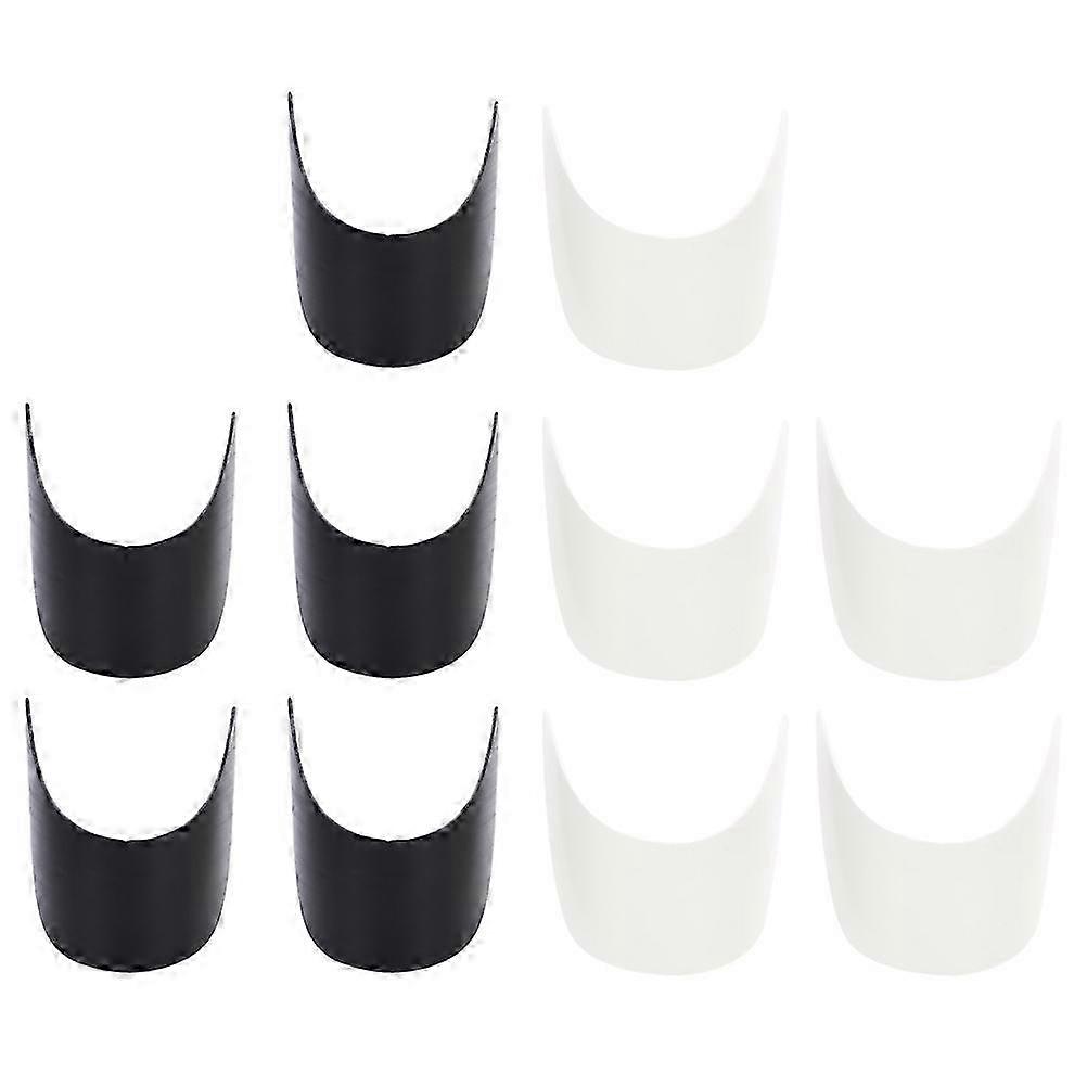 Baseball Hat Brim Plastic Hat Replacement for Caps 10Pcs Assorted Color