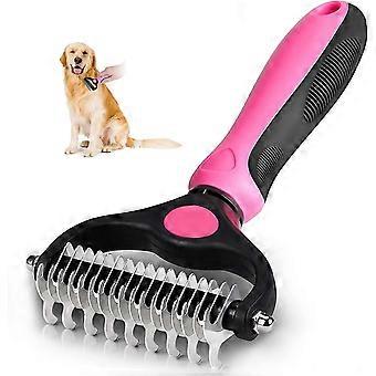 Dog Hair Brush Cat Brush, Dog Detangling Rakes, Detangling Rake for Pets [long/short/undercoat] 944.