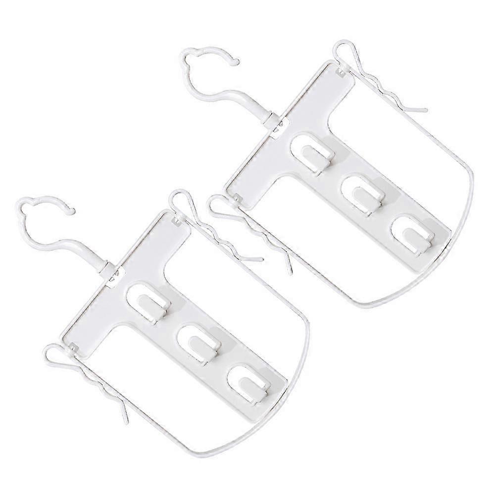 Rotatable Clothes Hanger for Household Drying 4Pcs Plastic Rack