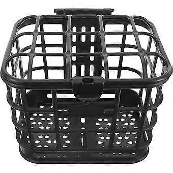 Healifty Large Capacity Bike Front Basket for Adults Easy to Install Plastic Cycling Basket Detachable for Scooters and Bicycles-jdy