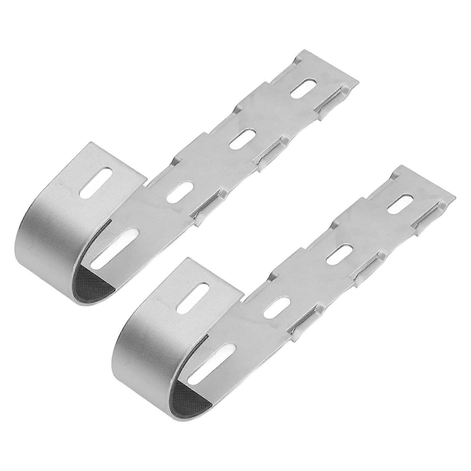 Solar Panel Mounting Bracket 2PCS Weatherproof Stainless Hooks for Balcony PV Railing Installation