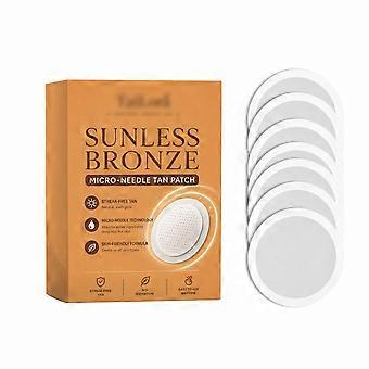 2pcs Tanning Care Patch, 3D Microneedle Fit, Natural and Even Color, Allantoin Moisturizing Patch