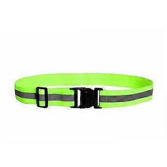 Elastic Waistband Reflective Strips High Visibility Safety Straps Reflective Band Glow Belt for Night Running Walking