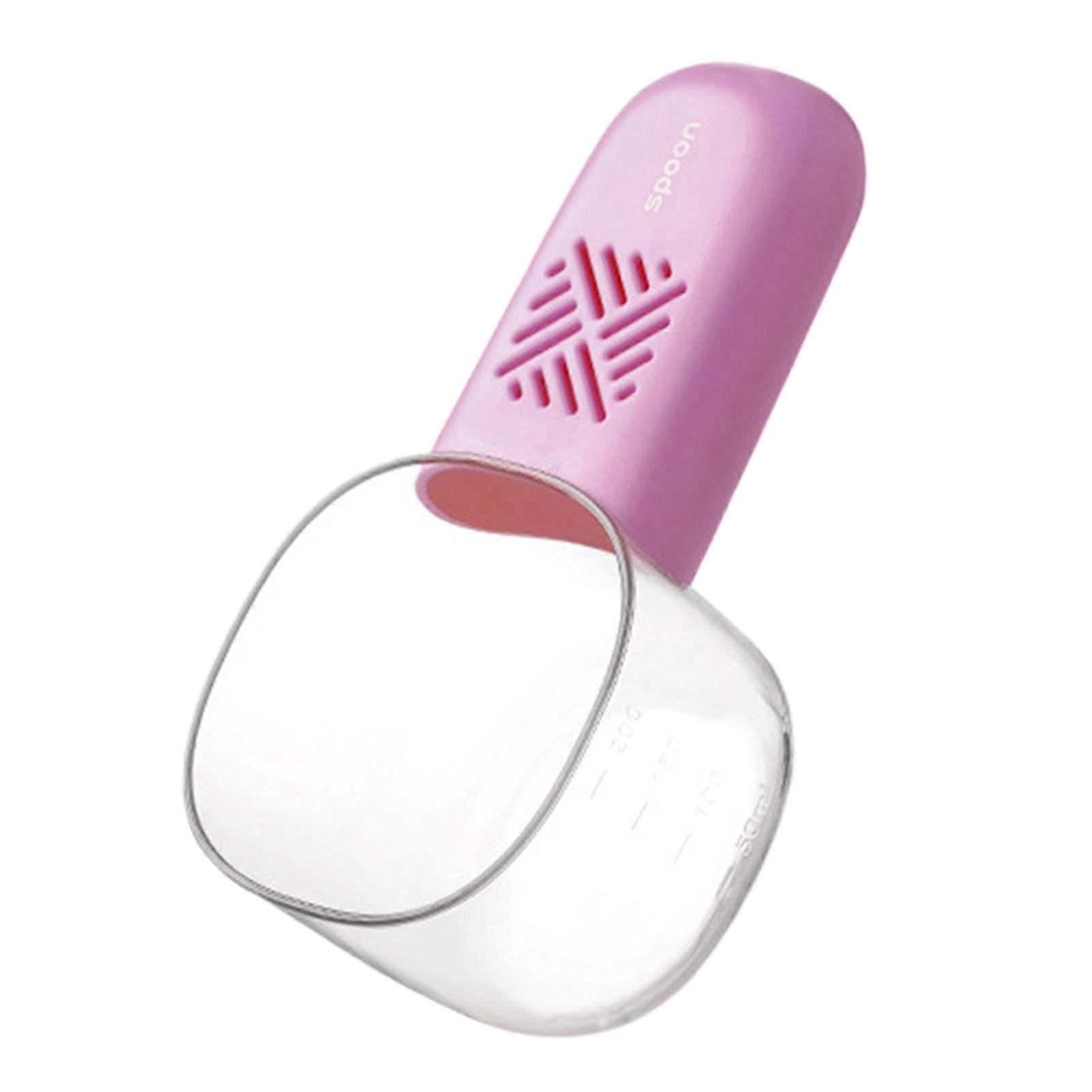 Measuring Spoon with Storage Box and Removable Handle for Clear Scale
