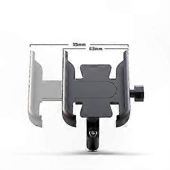 Aluminum Alloy Bike Phone Mount 360 Rotation Handlebar Holder for Cycling