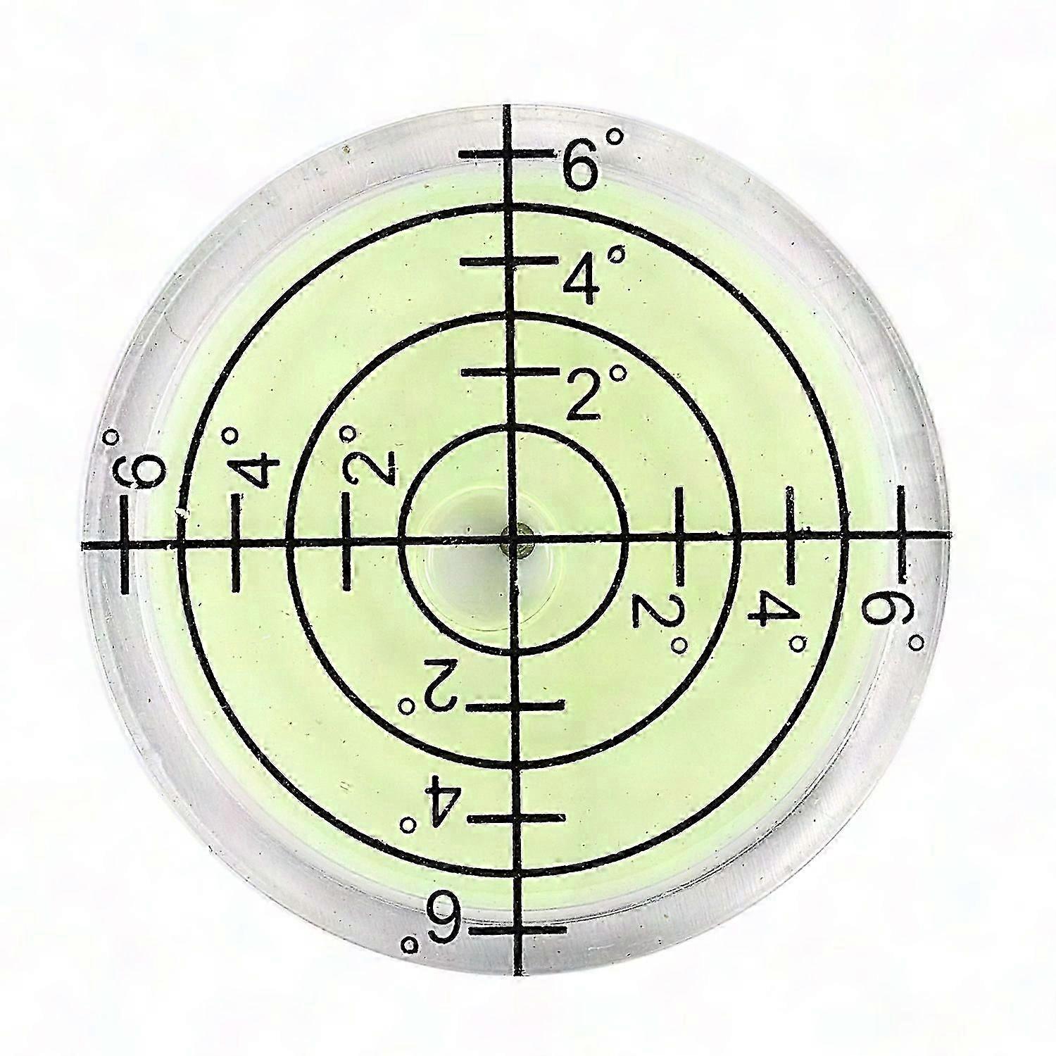 32x7mm Acrylic Round Bubble Level for Precision Leveling Accessories