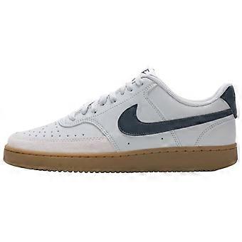 Nike Court Vision lage skateboard schoenen voor heren, wit IB2998-003