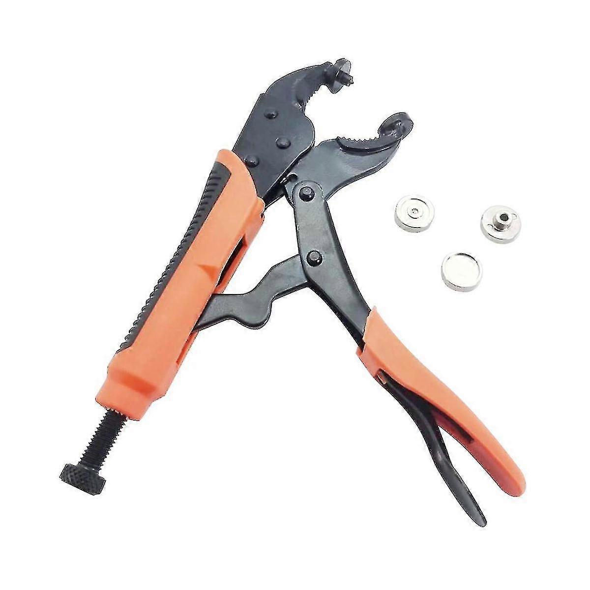 Ergonomic Snap Pliers With Moulds