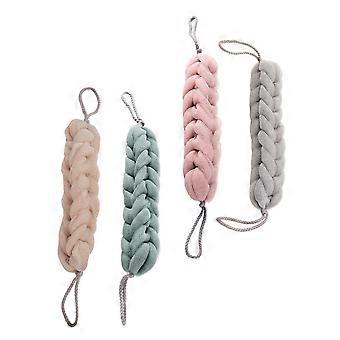 4pcs Exfoliating Back Scrubber Long Strip Bath Shower Towels PE Material for Deep Cleansing Foam
