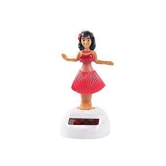 Car Decor Dancing Doll Accessori Solar Power Toy Shaking Head Girl Ornament