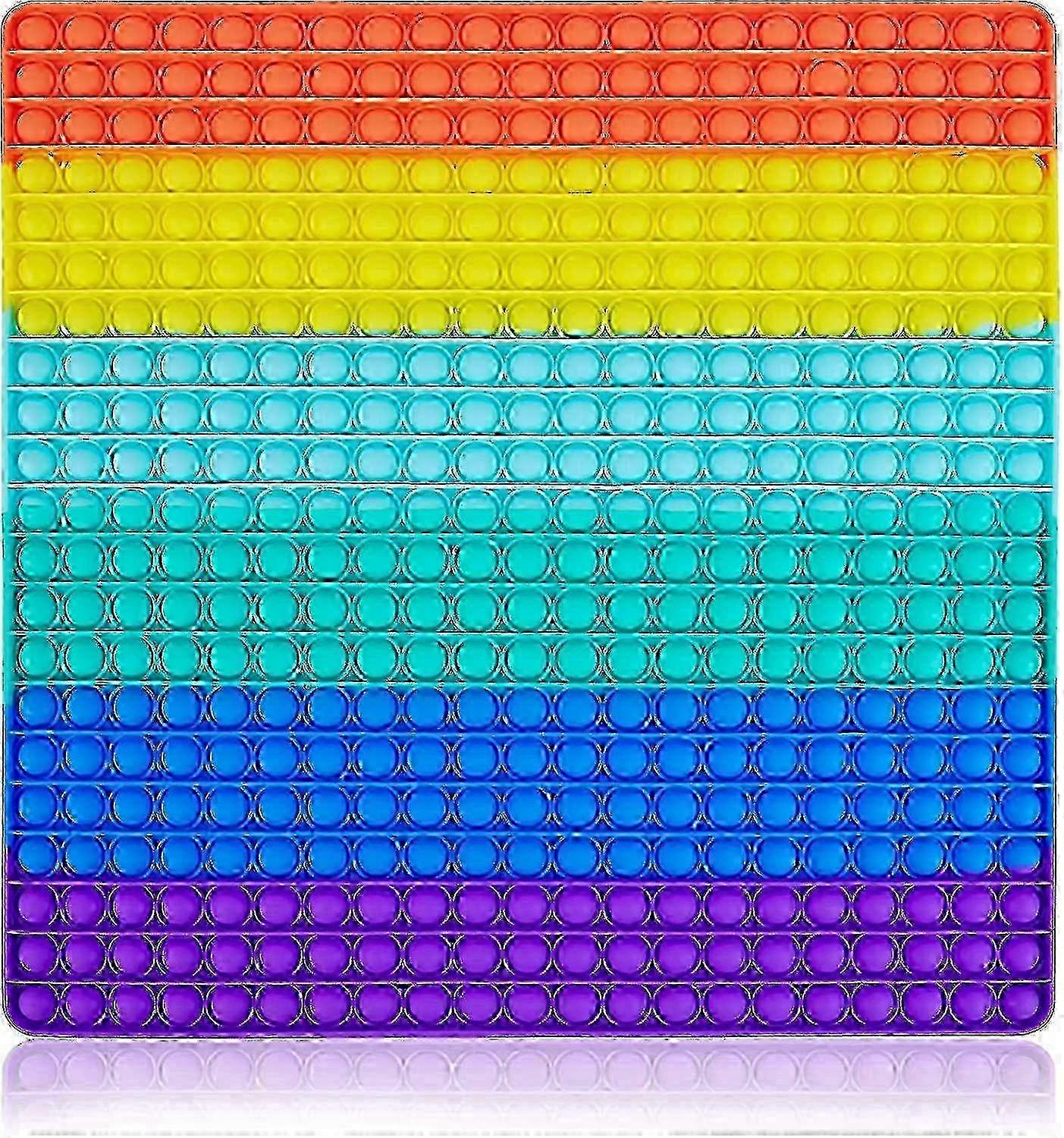 Super Large Rainbow Silicone Popit