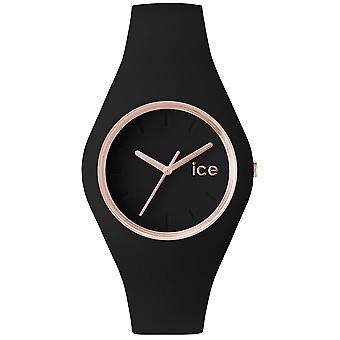 Ice-glam Quartz Analog Unisex Watch with Silicone ICE.GL Bracelet. Brg. U.S.14