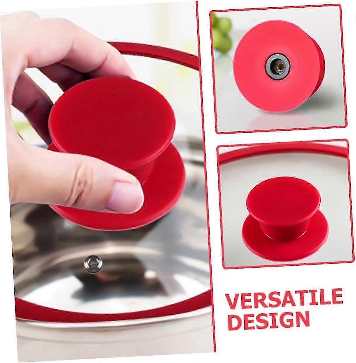 6pcs Heat Resistant Pot Lid Replacement Knobs, Universal Cookware Pan Lid Handles