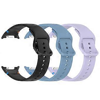 Soft Silicone Sport Band for Samsung Galaxy Watch 8 40mm 44mm, Galaxy Watch 8 Classic 46mm Strap