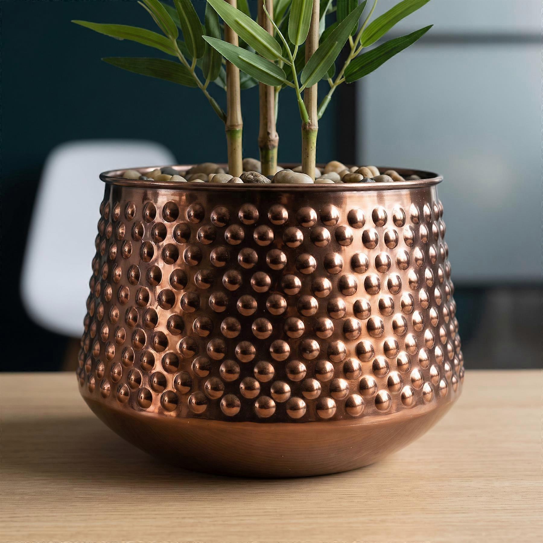 18cm Antique Copper Planter