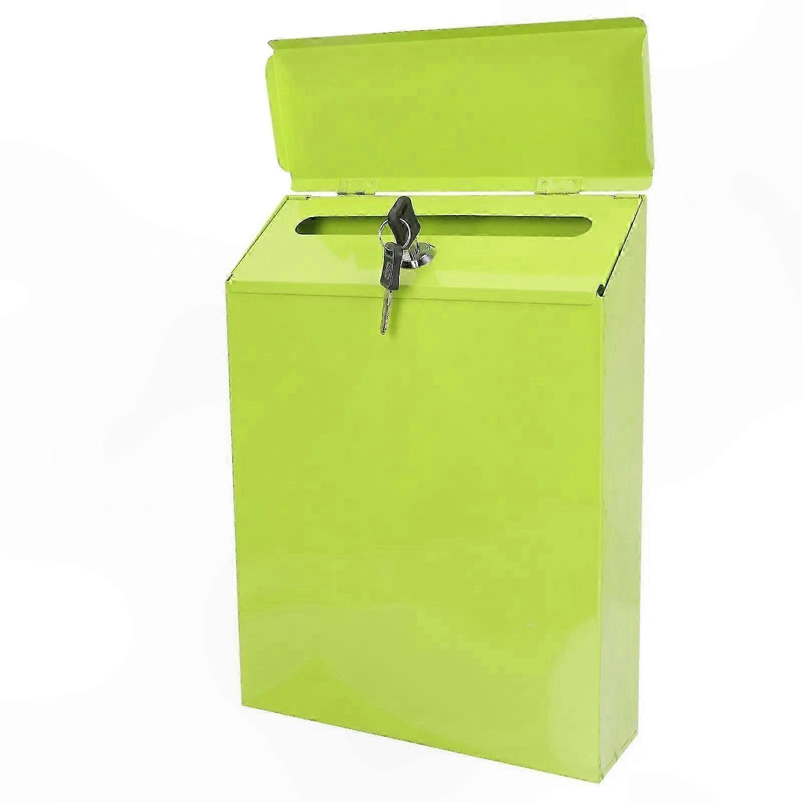 Secure Iron Wall-Mounted Mailbox