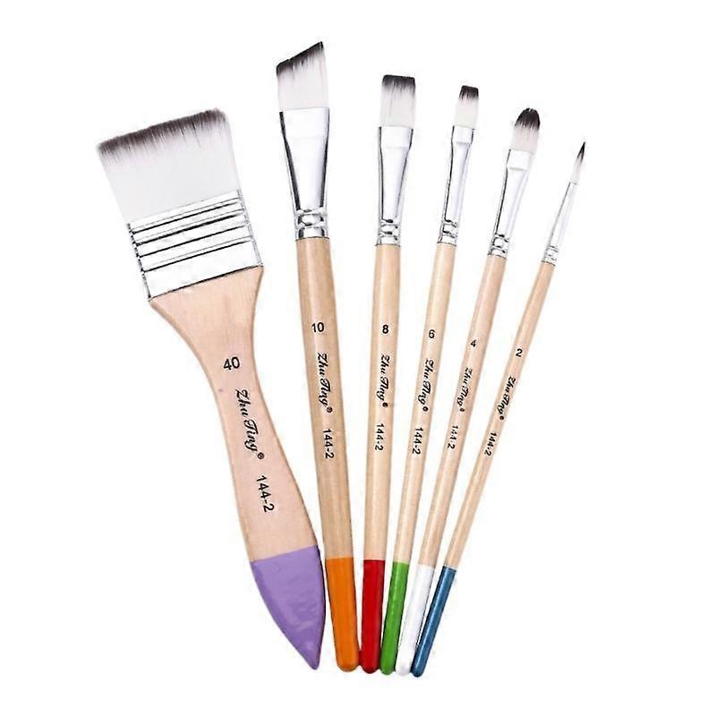 Nylon Watercolour Acrylic Brush Set
