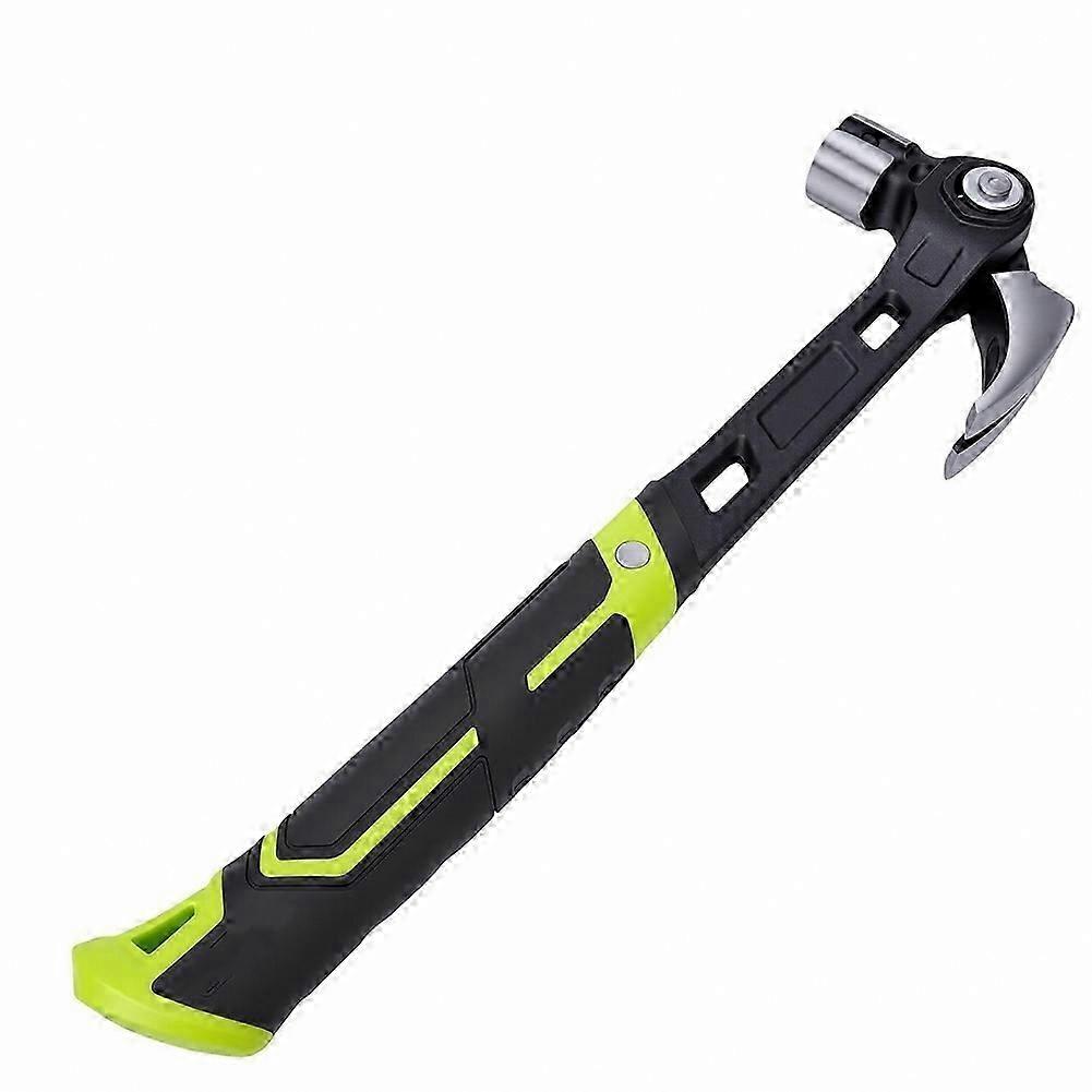 Magnetic Nail Starter & Adjustable Claw Hammer with Nail Puller Function for Carpentry & DIY