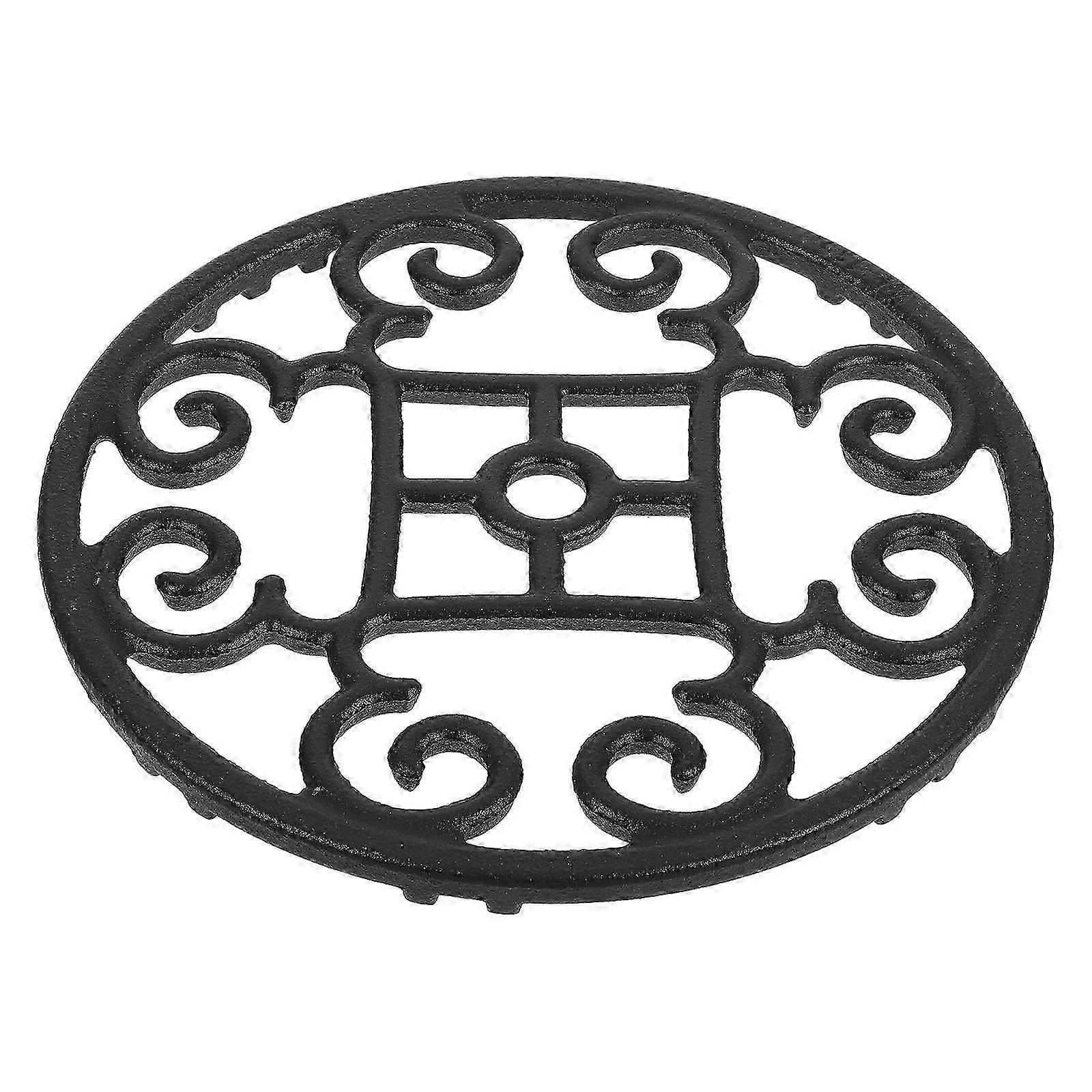 Robust Iron Pot Support Rack