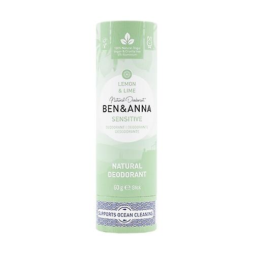 Sensitive lime and lemon deodorant 60 g (Lemon - Lime)