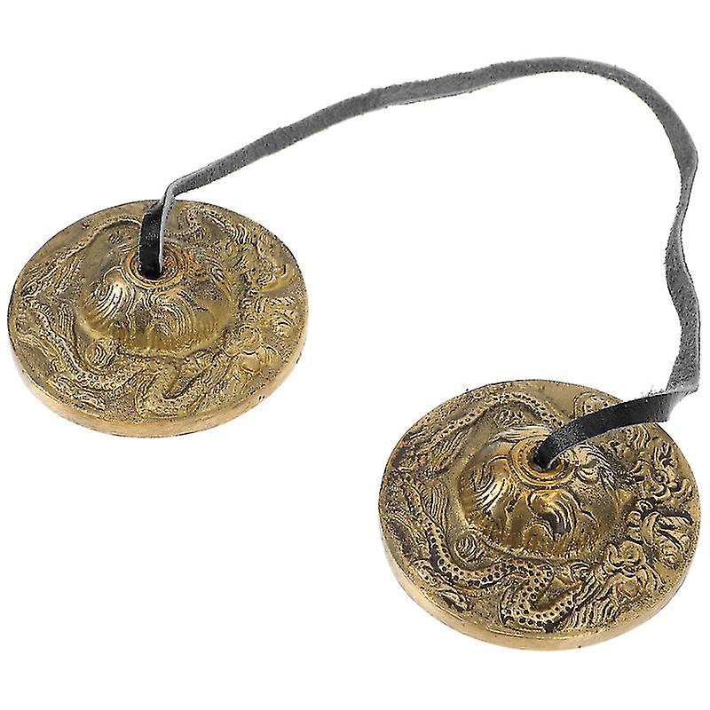 6.5X6.5 ס"מ מגוון צבעים טמבורין נחושת מצלת פעמון אצבע מצלתיים כלי הקשה Religiou