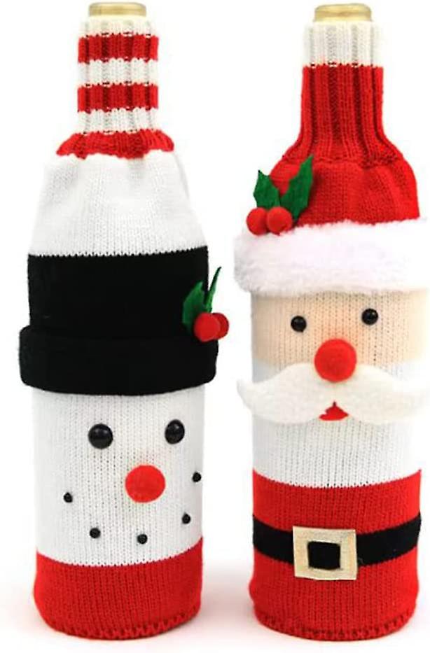 Christmas Wine Bottle Bag 2 Pieces