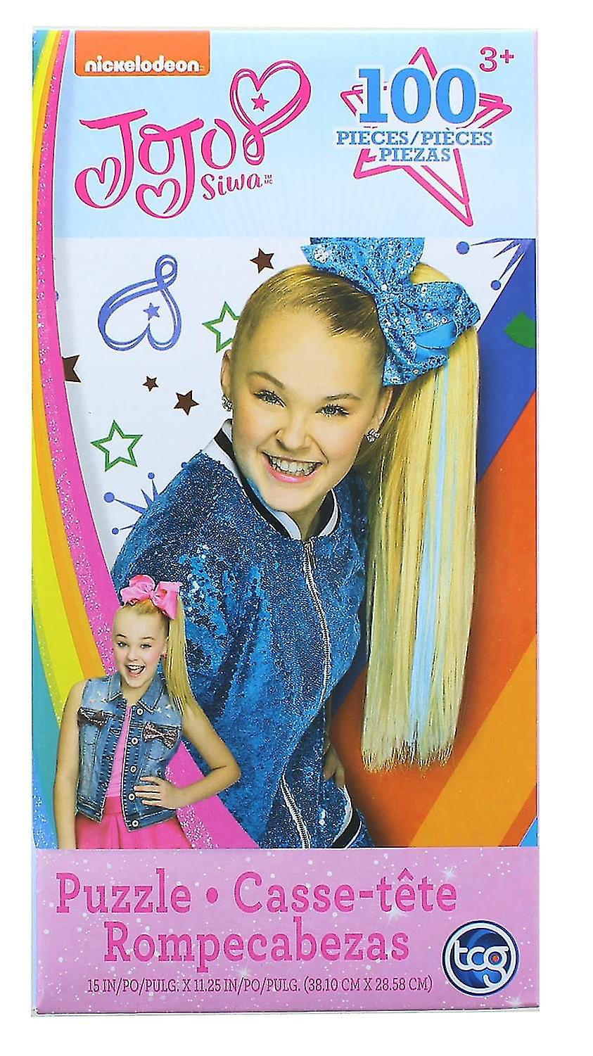Nickelodeon Jojo Siwa puslespil med 100 brikker @bugu