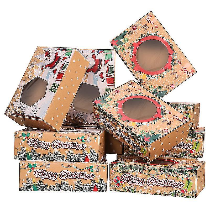 The New 12pcs Christmas Cookie Boxes @bugu