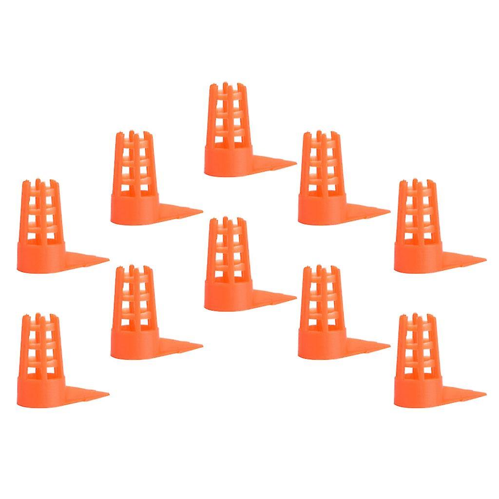 10pcs Bee Queen Caps Protective Cellular Tools Farm Bee Beekeeping Supplies