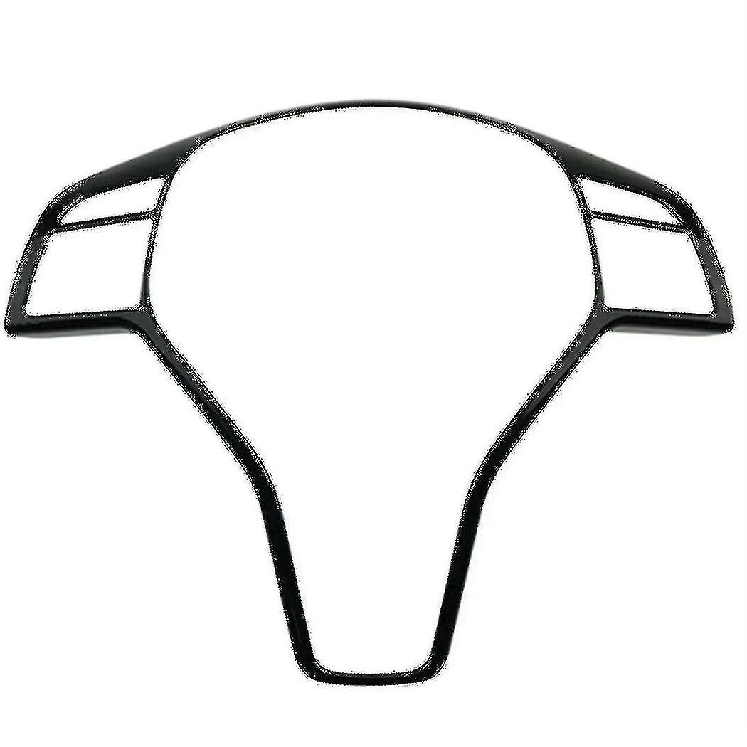 Car Black Steering Wheel Frame Trim Cover For B C E A Cla Gla Cls Class