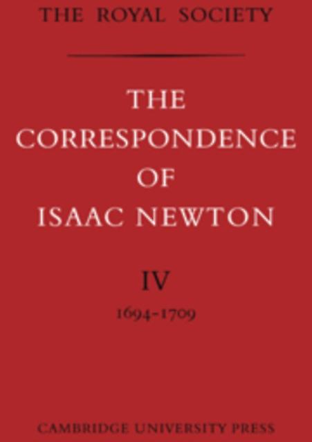 Correspondence Of Isaac Newton by Isaac Newton Paperback