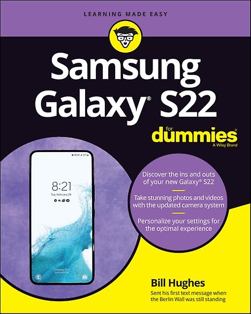 Samsung Galaxy S22 For Dummies by Bill Hughes Paperback