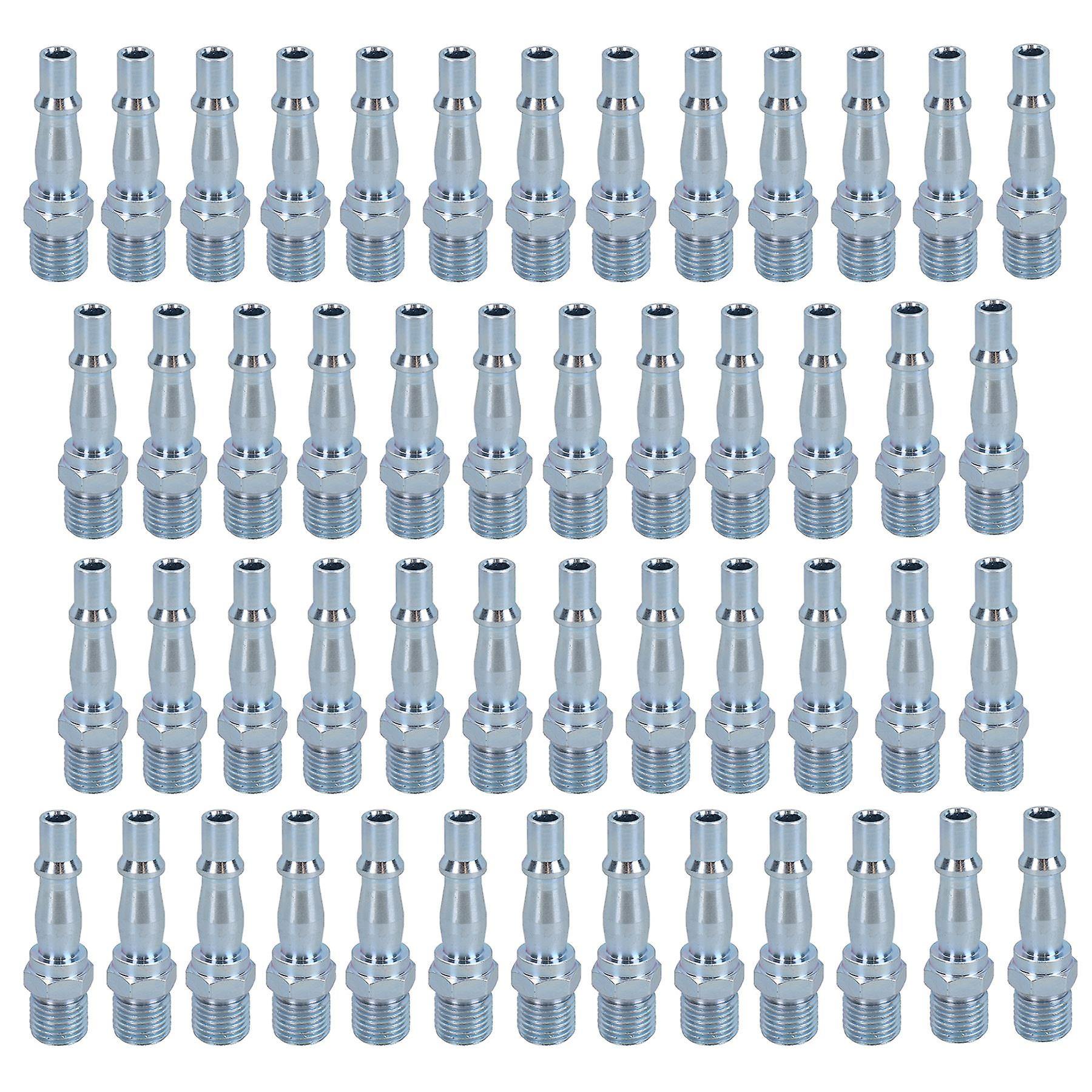 1/4” BSP Male Air Line Hose Fitting Connectors for Compressor Quick Release 50pk