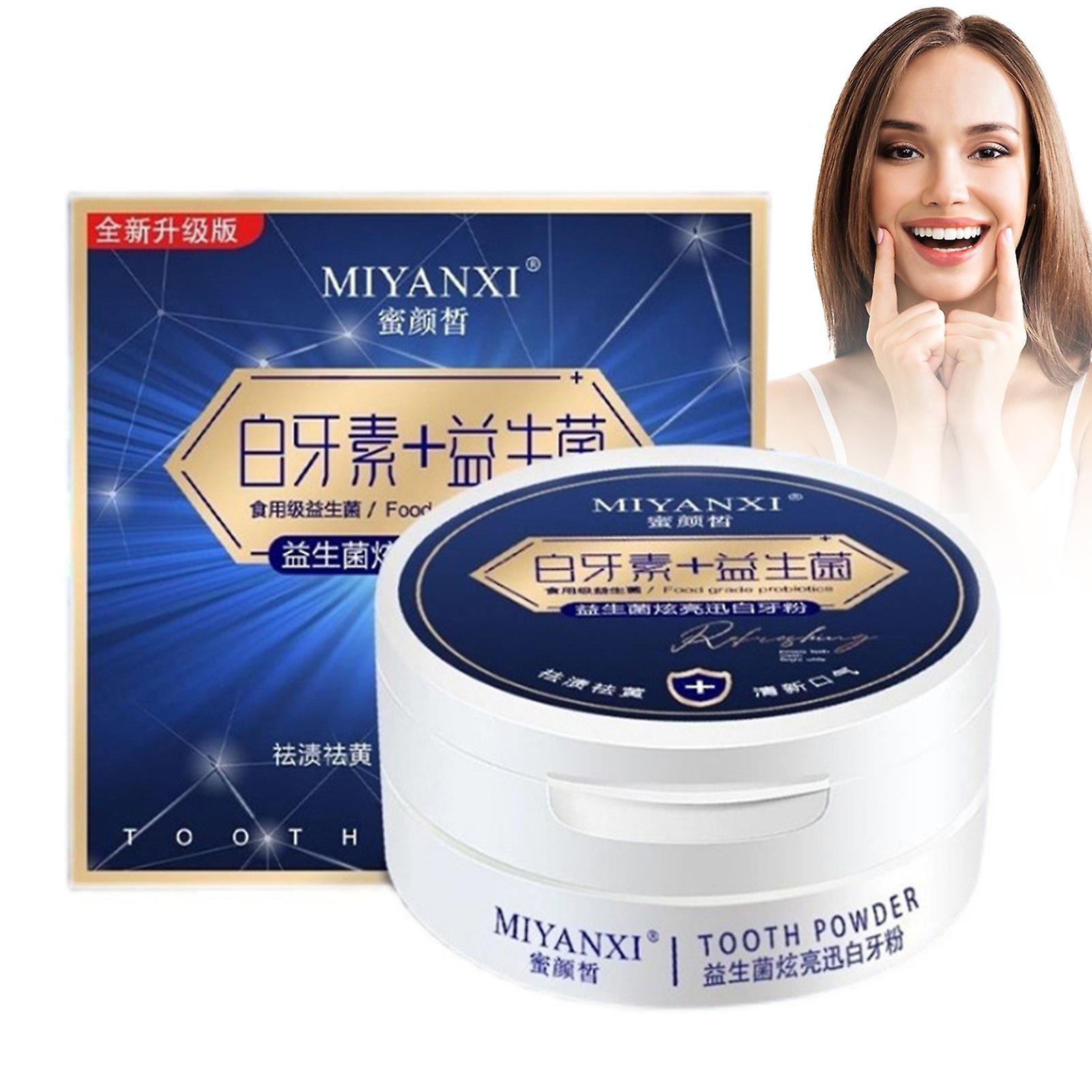50g Teeth Whitening Powder Removal Yellow Tooth Cleaning Powder For Adults Oral Clean Teeth Whiten