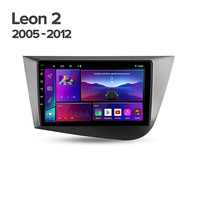 For Seat Leon 2 2005 - 2012 Car Radio Multimedia Video Player Navigation GPS Android 2 din dvd