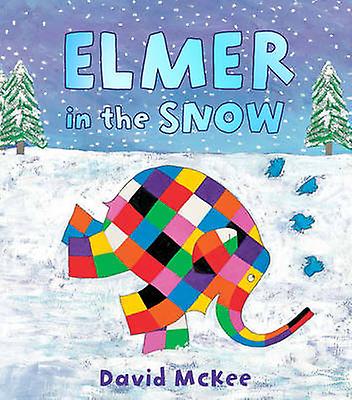 Elmer In The Snow by David McKee Paperback Book