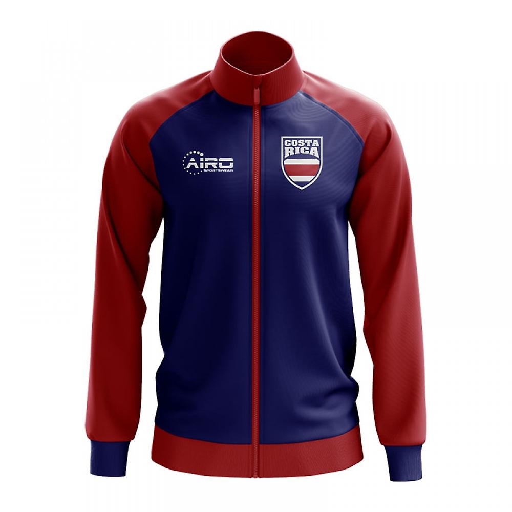 Costa Rica Concept Football Track Jacket (Blue)