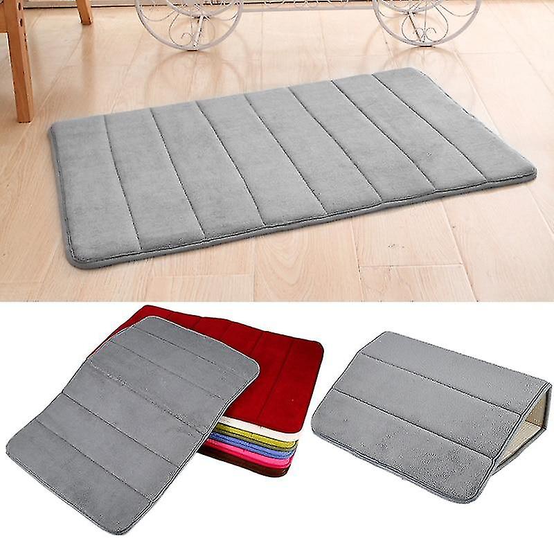 Bath Mats Rugs Super Absorbent Non Slip Memory Foam Rug Compatible With Bathroom Living Room