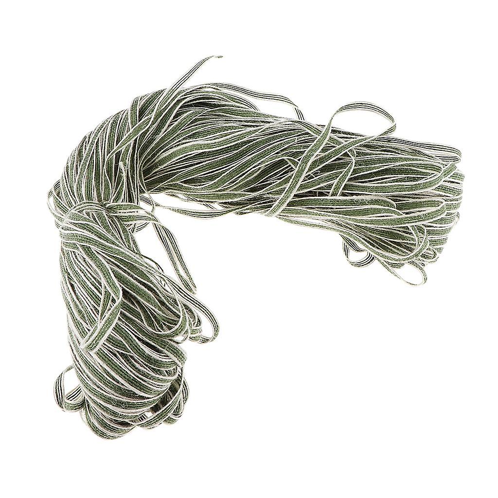 100 yards fish silk jute twine ribbon string rope thread cord 6mm Green