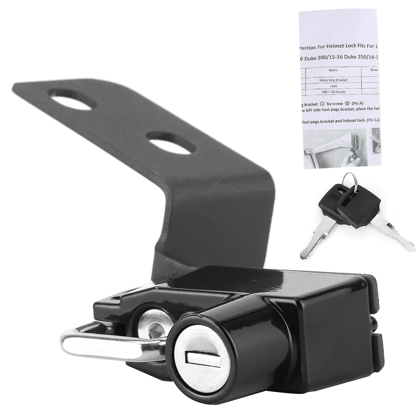 Helmet Lock Key,Helmet AntiTheft Lock Motorcycle Helmet Anti Theft Lock Helmet Lock Cutting-Edge Features