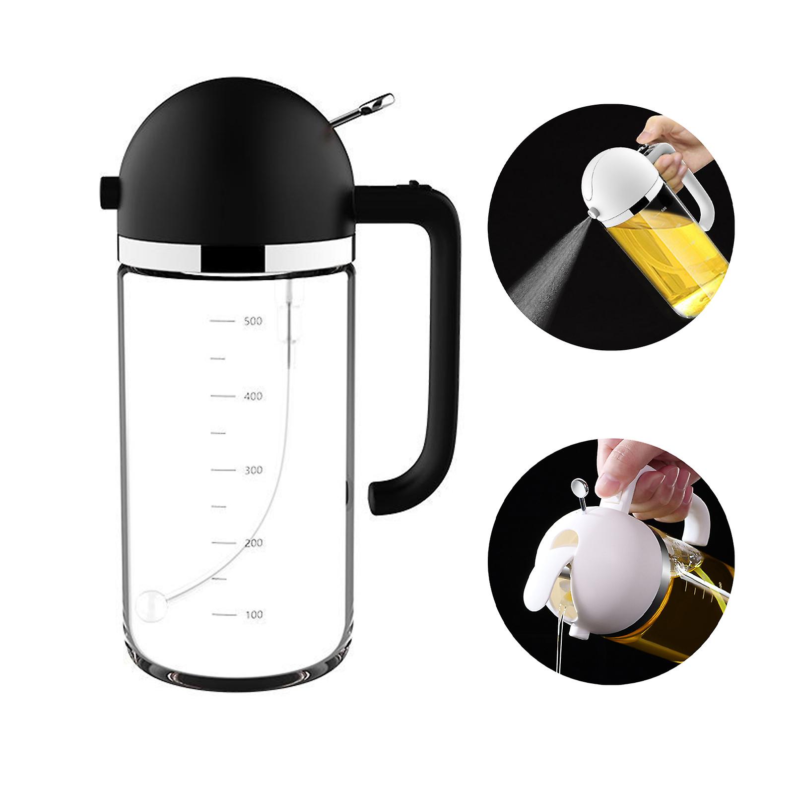 Versatile Olive Oil Sprayer for Cooking with Spray and Pour Functions
