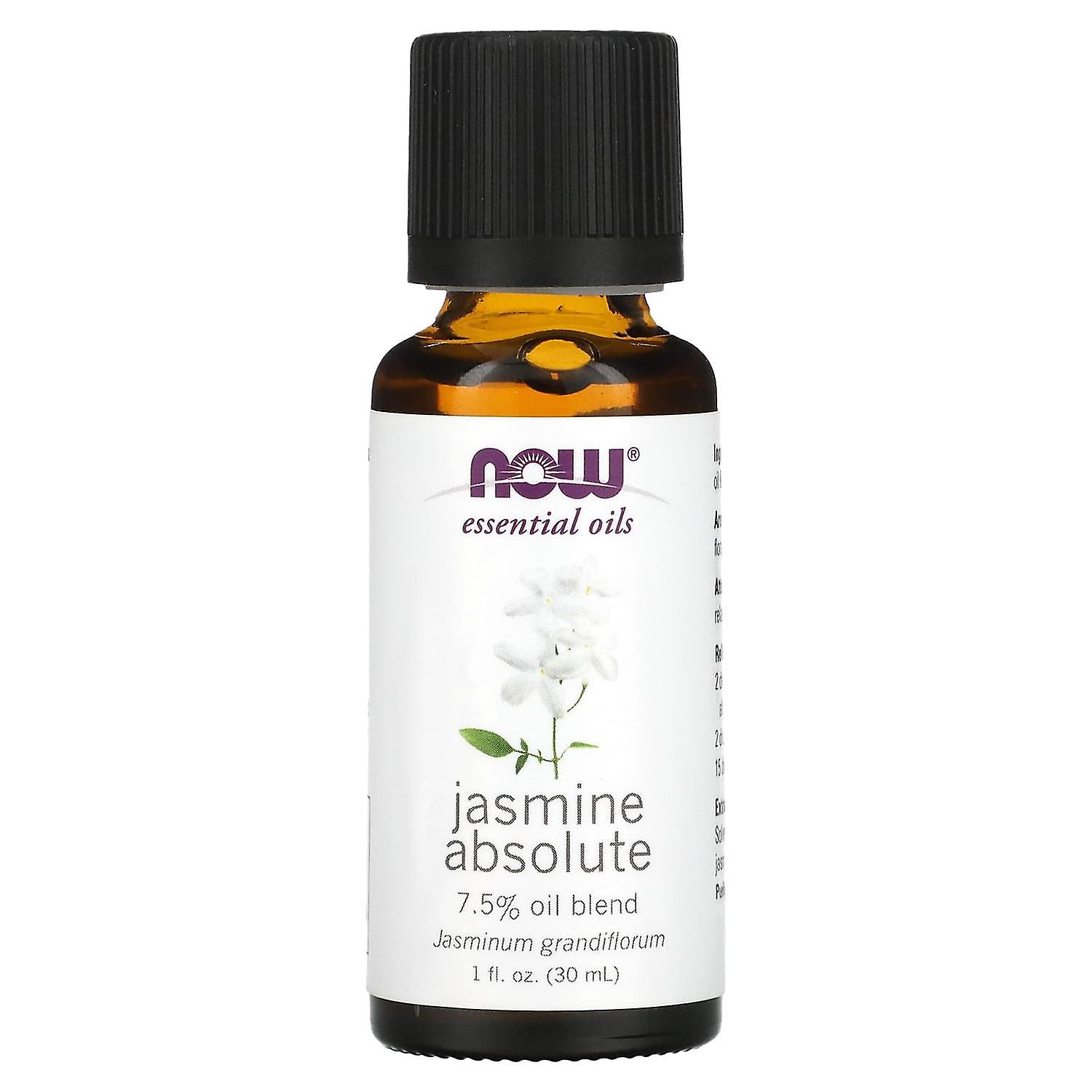NOW Foods, Essential Oils, Jasmine Absolute, 1 fl oz (30 ml)
