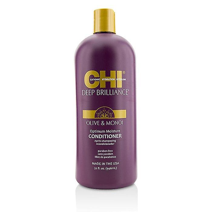 Chi Deep Brilliance Olive & Monoi Optimum Moisture Conditioner 946ml/32oz