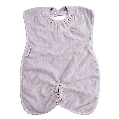 Silly Billyz Towel Highchair Hugger Bib with Adjustable Neck Closure